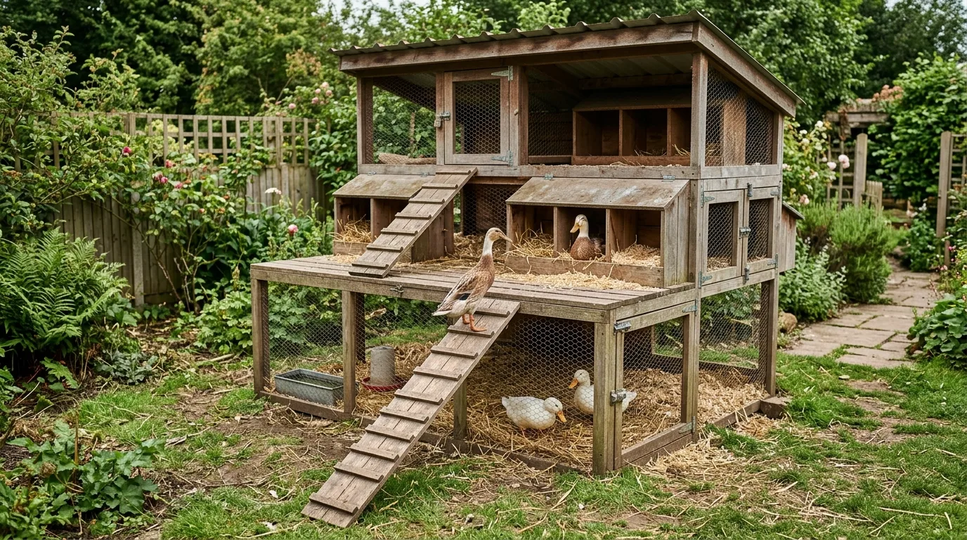 Multi-Level Duck Coop